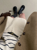 [Plan] Stripe Sailor Raglan Collar Knit