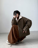 Suede Fur Mustang Jacket