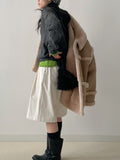 Deep V-Neck Loose Fit Knit
