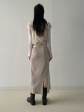 Temp Cap Sleeve Half Knit