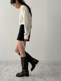 Shirring Frill Loose Fit Shirt
