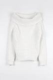 Free pop off-shoulder knit