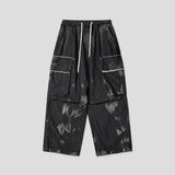 Ghost Washing Cargo Banding Denim