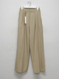 [unisex] Leel Two Tuck Banding Wide Slacks