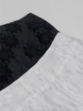 Jacquard Flower Mini Skirt