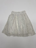 Dot Chiffon Flare Midi Skirt