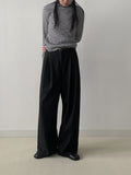 Stripe Warmer Turtleneck T-Shirt
