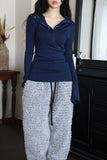 Two tone dumble pants
