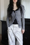 Lace slim cardigan