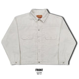 Cotton pocket trucker jacket