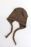 Knit cat hood beanie