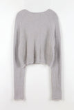 Mongle Fur Round Knit