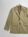 [unisex] Polka Raffel Overfit Single Blazer