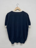 Elo overfit ringer knit