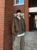 Cozy Podak Knit Hood Zip-up