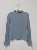 [T-shirt ver.] Doi Unbalanced Button Polar T-shirt