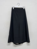 Purette Chiffon Banding Long Skirt