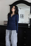 Two tone dumble pants