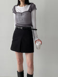 Garden Frill See-through T-shirt