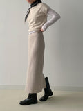 Temp Cap Sleeve Half Knit