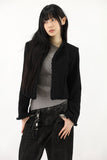 Ien Unbalanced Shoulder Knit