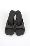 Summer Simple Wedge Mule