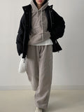 [unisex] Numbering Pigment Overfit Hood T-shirt