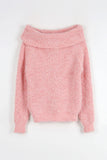 Free pop off-shoulder knit