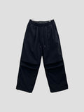 Essential brushed nylon parachute pants