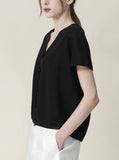 [Premium] Whole Garment Room Short Sleeve Cardigan