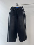 Track Line Wide Denim