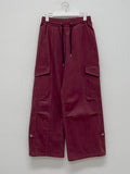 [unisex] 3way pin tuck cargo wide pants