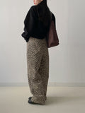 Leopard Bijo Wide Pants