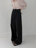 Hug Cotton Long Wide Pants