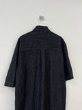 Pocket Denim Half Shirt