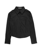 SLIM LINE CROP SHIRT