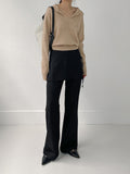 [Plan] Sailor Raglan Collar Knit