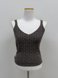 Cable Knit Bustier