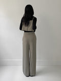 Popo Strap Wide Slacks
