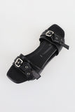 Antique Belt Slipper Mule