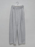 One tuck banding training wide pants