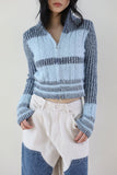 Eyelet line tee