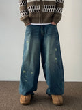 Torck wide baggy denim