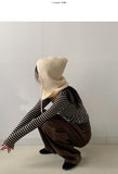 Button Knit Balaclava