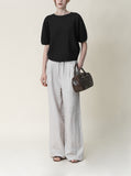 [Premium] Whole Garment Beulwim Linen Round Knit