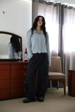 Michelle Crop Fur Cardigan