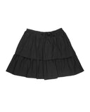 STRING LAYERED FLARE SKIRT