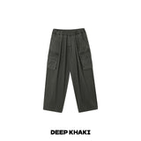 Vintage Washed Cargo Banding Pants
