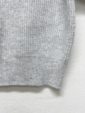 Puff wool short sleeve knit