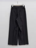 Newpopo Strap Wide Slacks